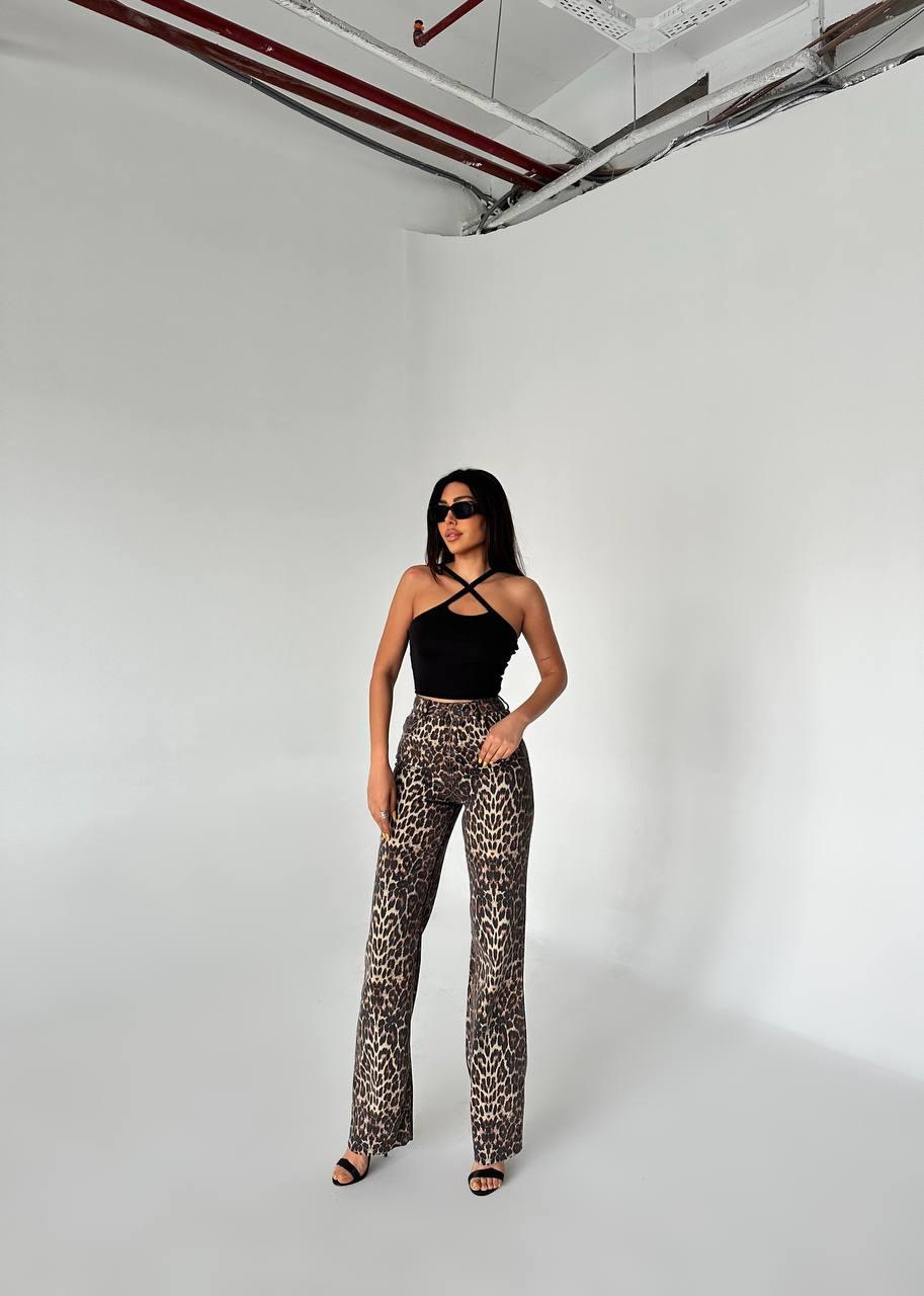 LEOPARD JEANS