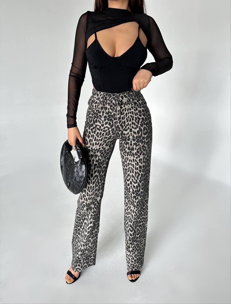 LEOPARD JEANS