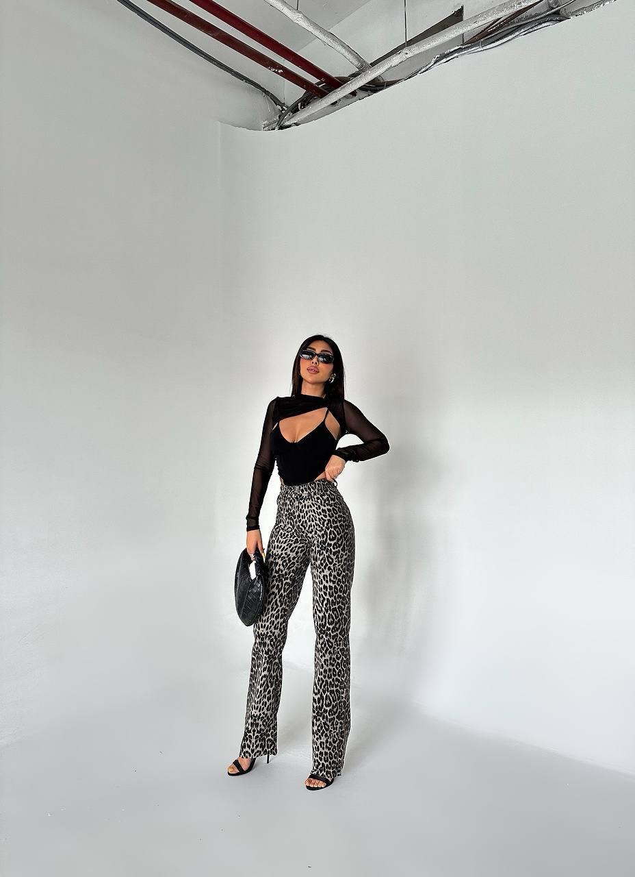 LEOPARD JEANS