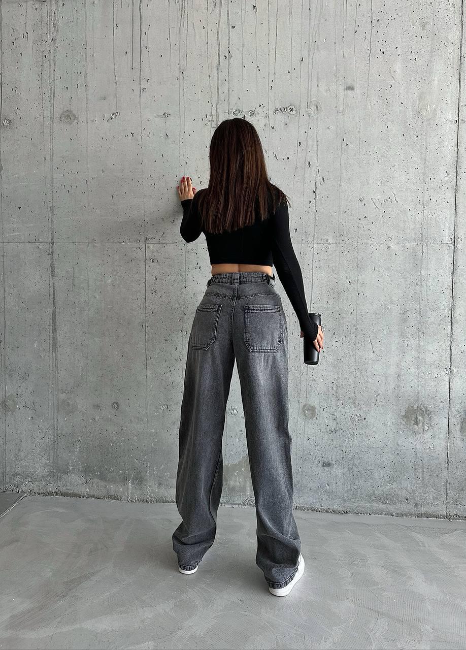 BELT DETAILED SKATER JEANS