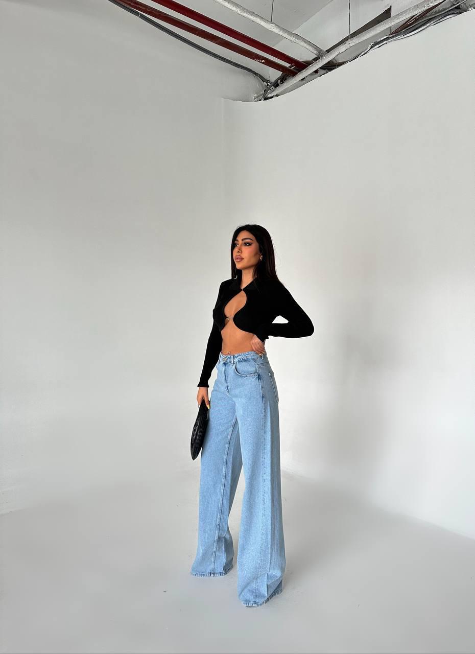 EXTRA WIDE LEG JEANS