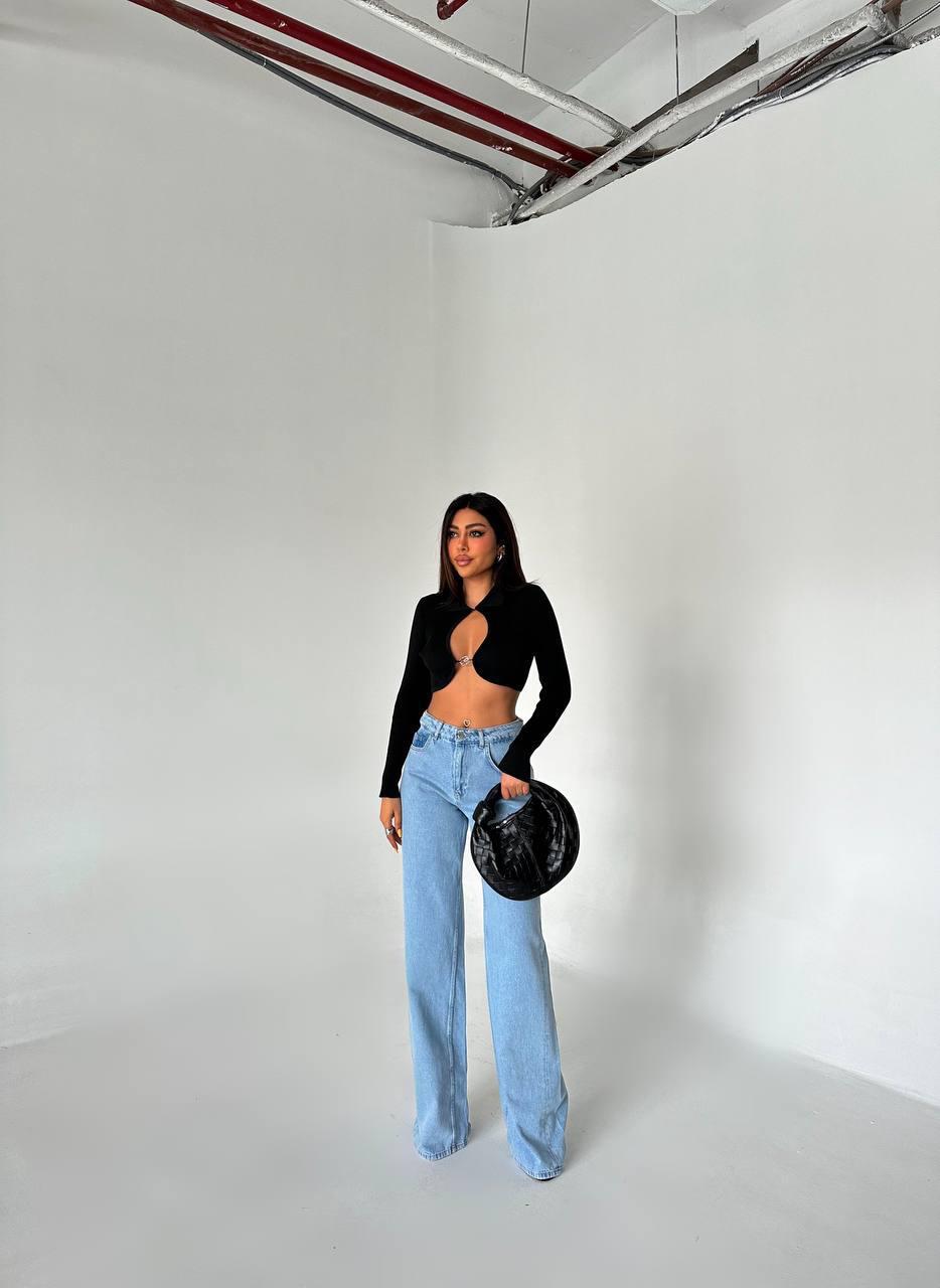 EXTRA WIDE LEG JEANS