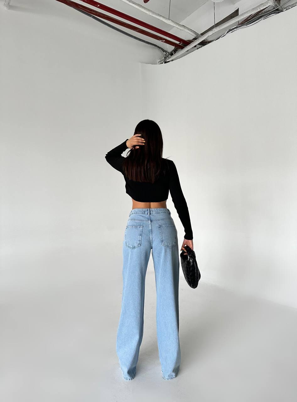 EXTRA WIDE LEG JEANS