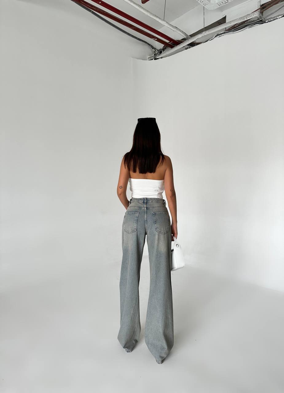 EXTRA WIDE LEG JEANS