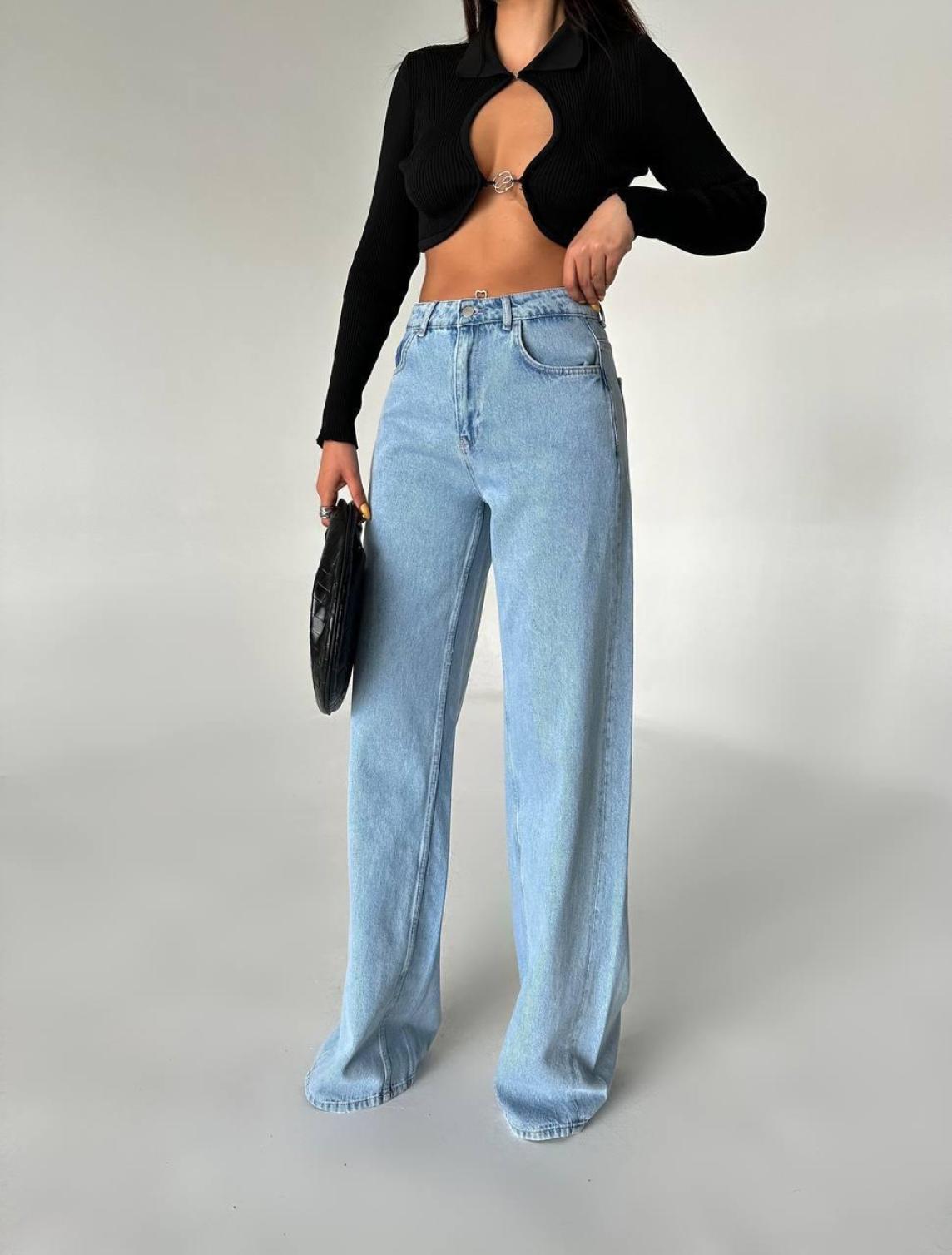 EXTRA WIDE LEG JEANS