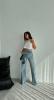 HIGH WAIST WIDE LEG JEANS